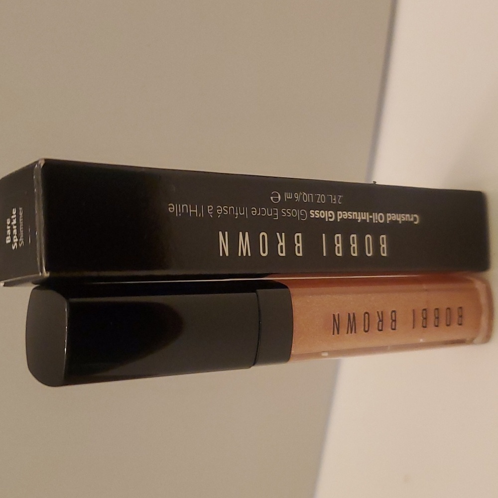 Bobbi Brown Crushed Oil Infused Gloss Shimmer BARE SPARKLE. BNIB - Picture 4 of 5